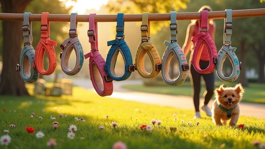 comfortable controlled walking harnesses