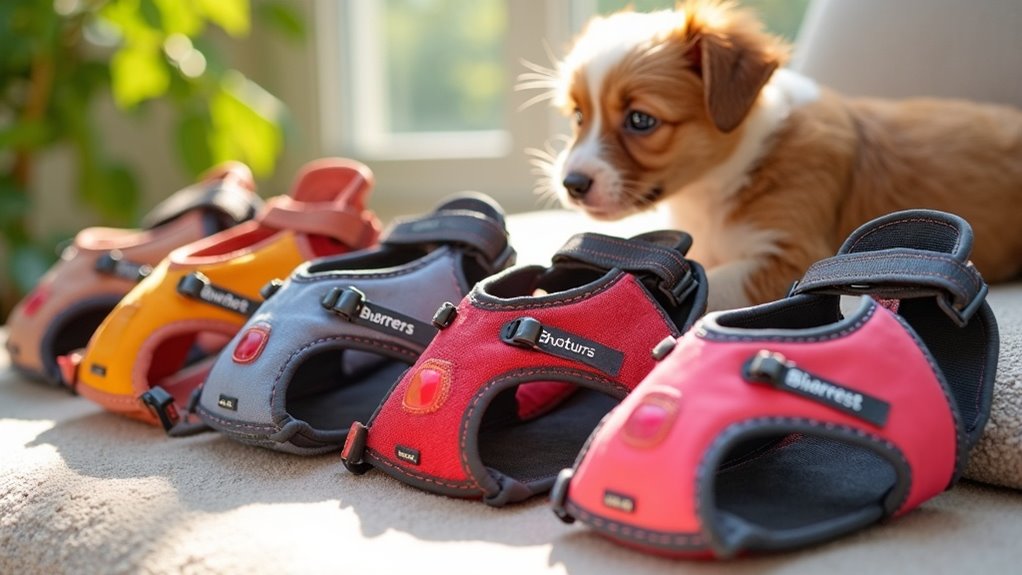 comfortable secure fit harnesses