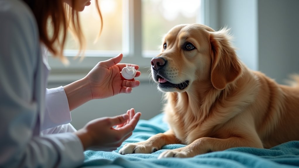 cooperative eye drop administration