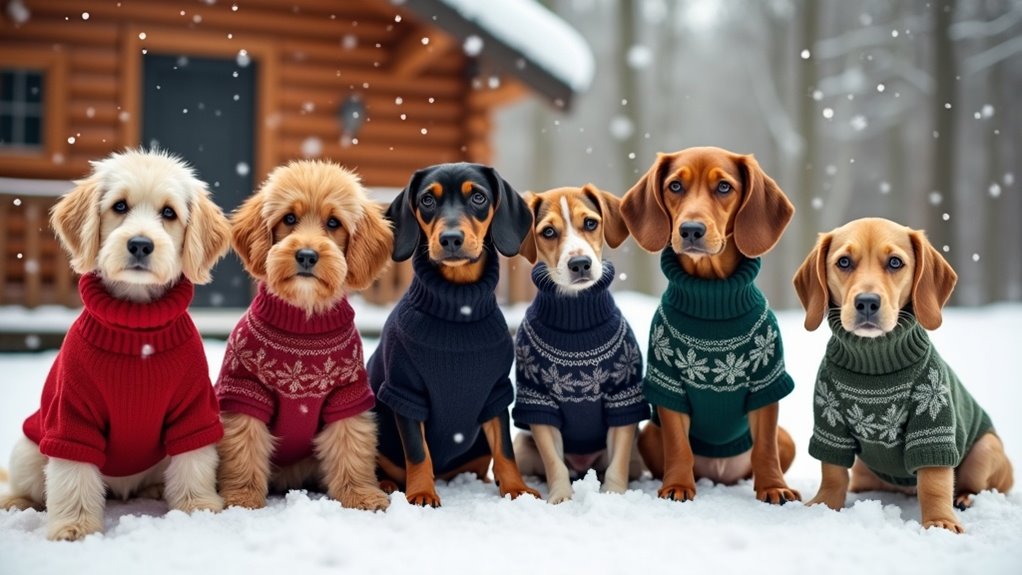 cozy and stylish dog sweaters