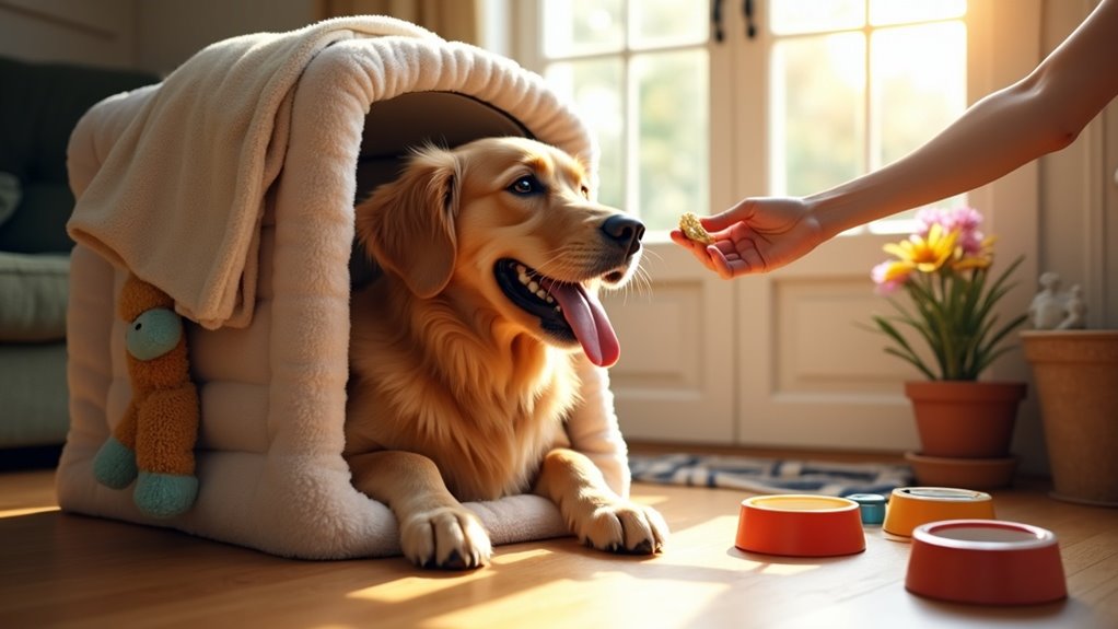 crate training positive reinforcement techniques