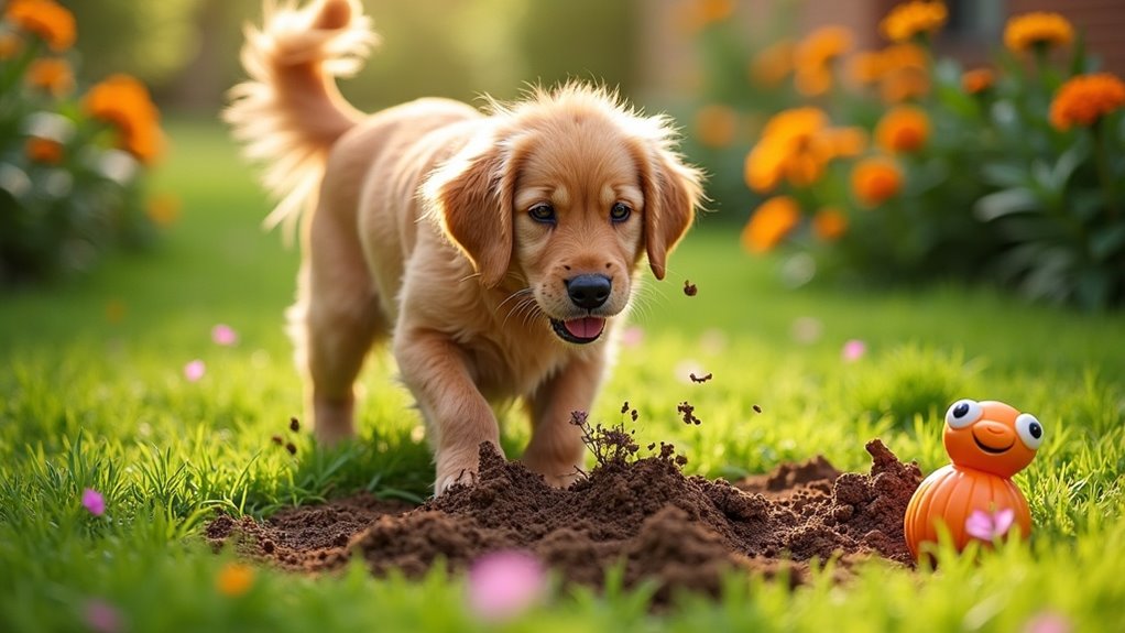 dogs dig for reasons