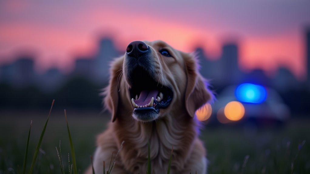 dogs respond to sirens