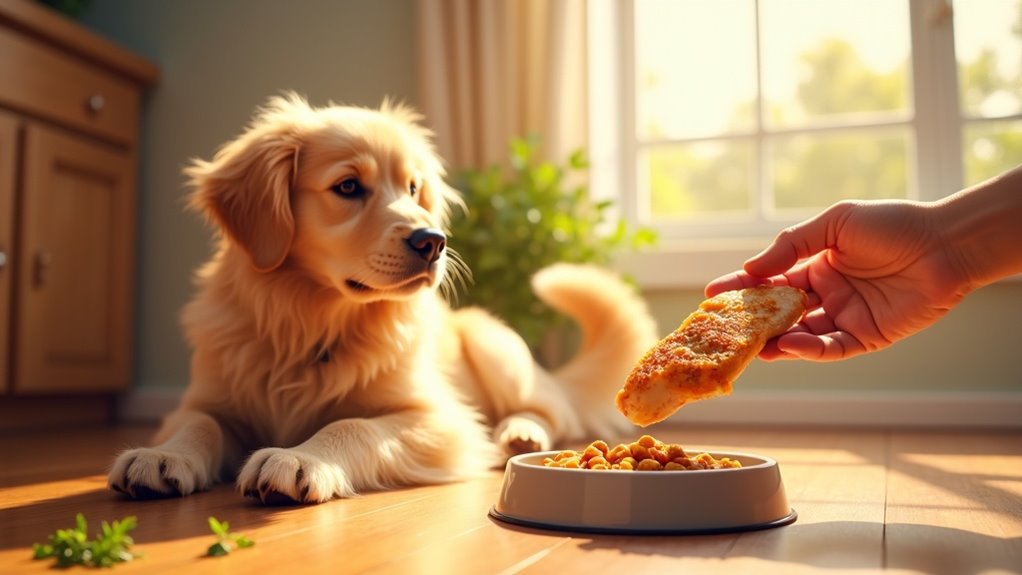 encouraging picky dog eating