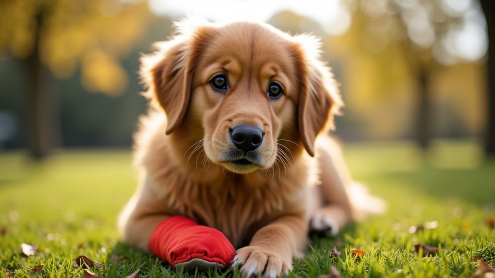 fitting booties on dogs