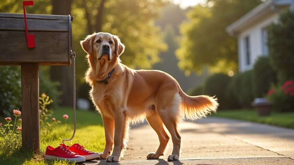mailbox safety with dogs