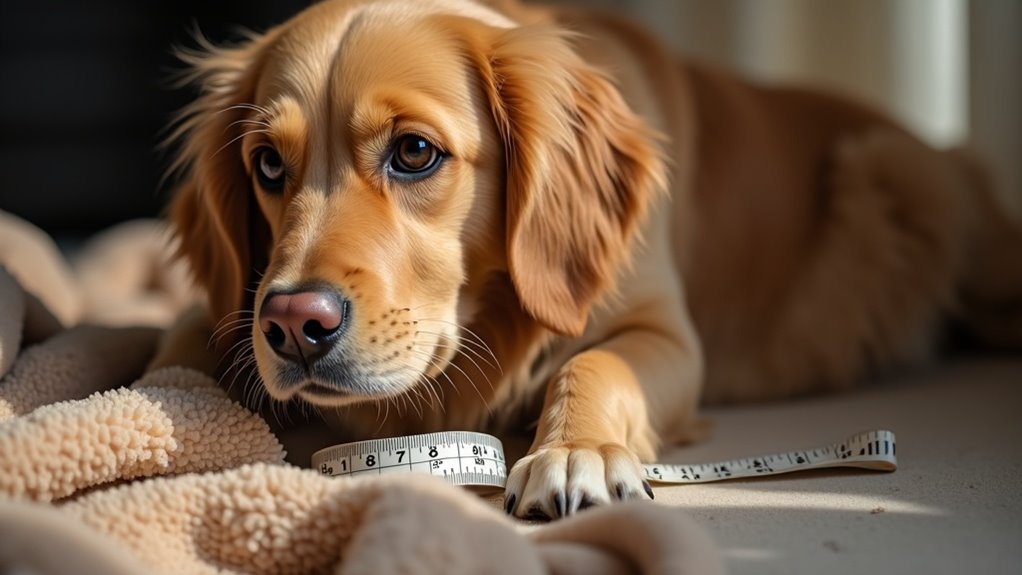 measure dog s coat size