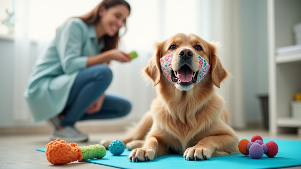 muzzle training for veterinary visits