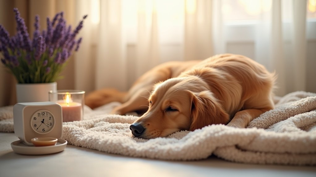 safe calming techniques dogs