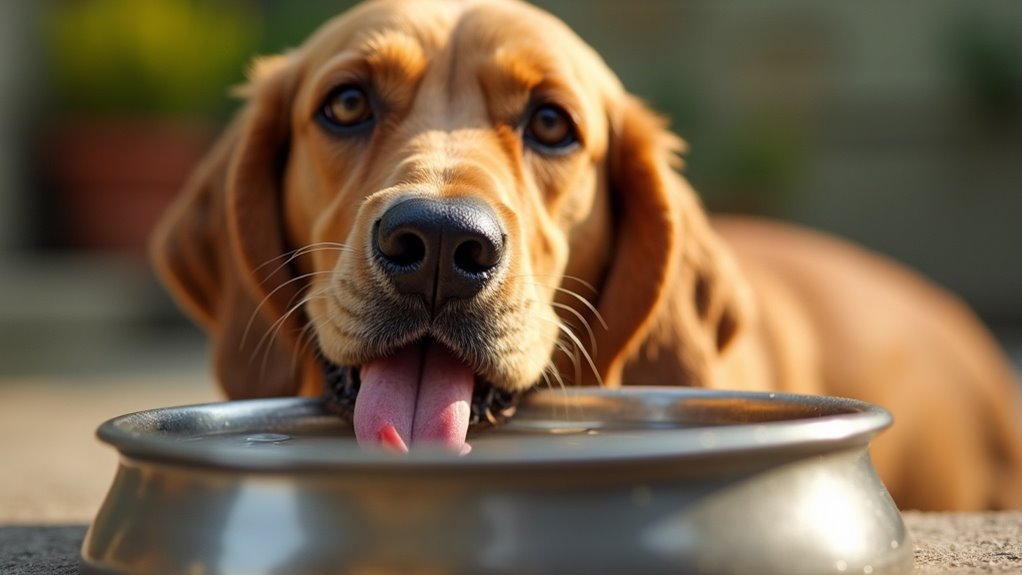 signs of dog dehydration