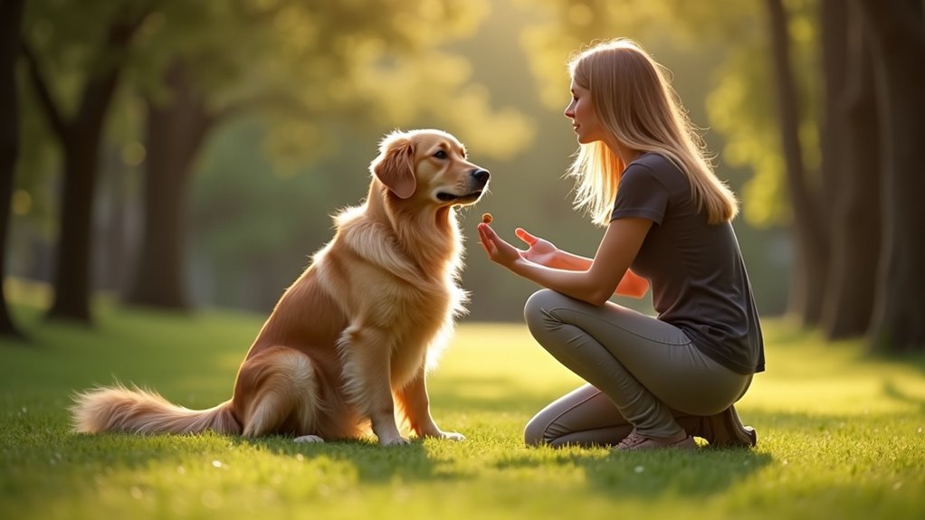 teach dog to ignore