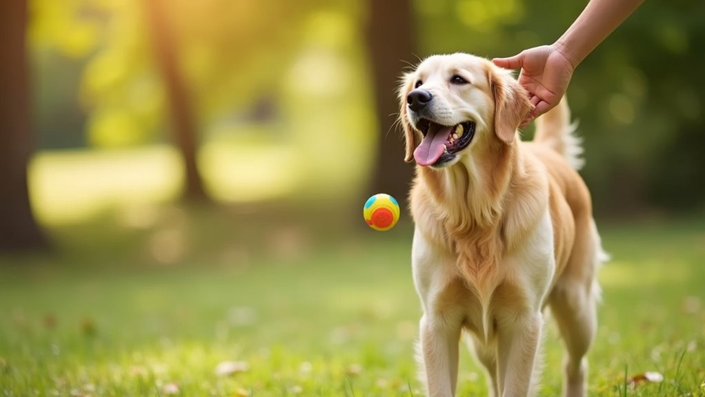 teach dog to release